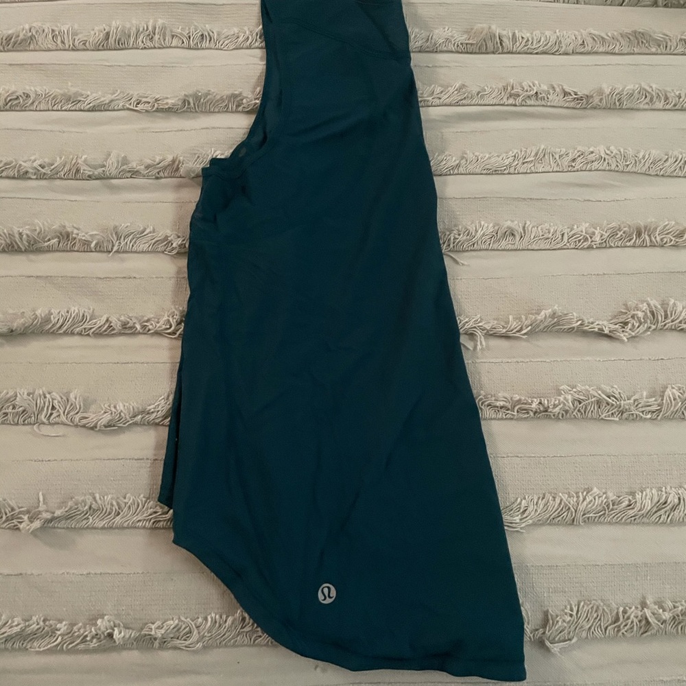 LuluLemon turquoise workout tank